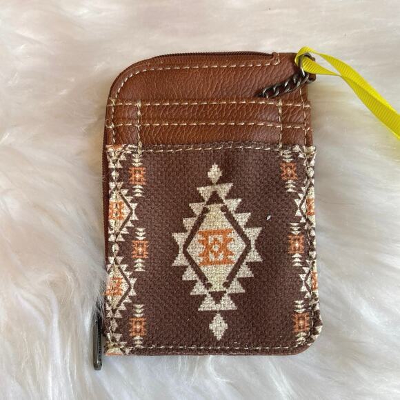 Wrangler NWT Western Southwestern Aztec Card Holder Wallet - Picture 1 of 5